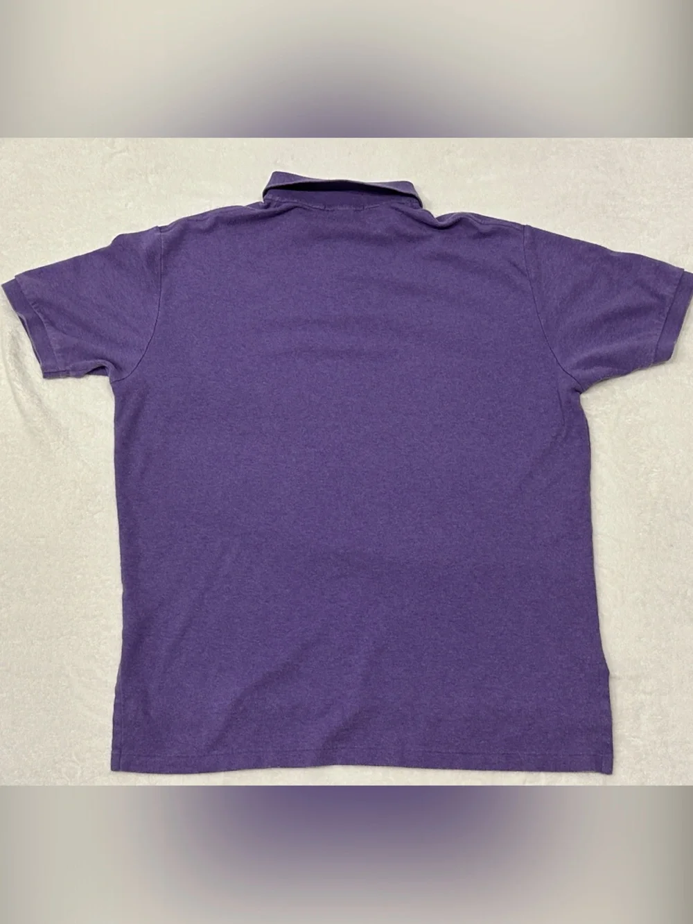 Polo by Ralph Lauren Men’s Purple Polo XL Shirt with Yellow Pony